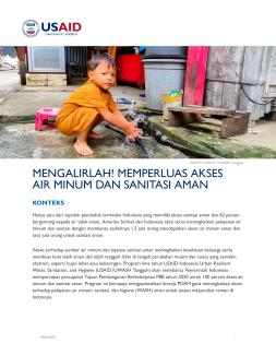 USAID IUWASH Tangguh Fact Sheet 2023 Indonesian