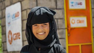 In Yemen, the lack of latrines near homes exposes girls like Rahma* to many health and safety risks. 