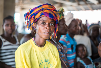 Empowering women in Sierra Leone.