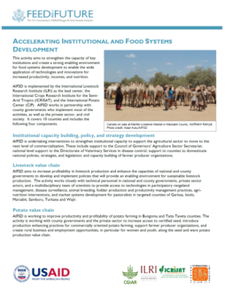 Accelerating Institutional And Food Systems Development cover