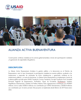 Activa Buenaventura Fact Sheet