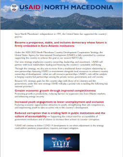 2020-2025 North Macedonia Country Development Cooperation Strategy