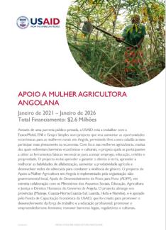 Apoio a Mulher Agricultora Angolana