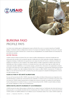 Burkina Faso Country Profile French