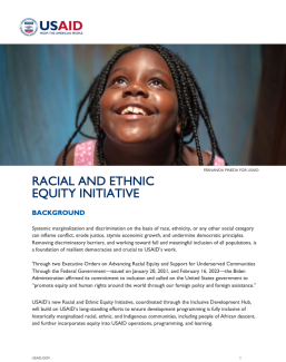 cover Racial and Ethnic Equity Initiative