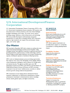 U.S. International Development Finance Corporation