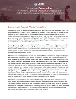 Heatwaves are among the deadliest weather-related hazards. According to the Sixth Assessment report from the Intergovernmental Panel on Climate Change, the occurrence of extreme heat events is unprecedented in the observed record and will grow.