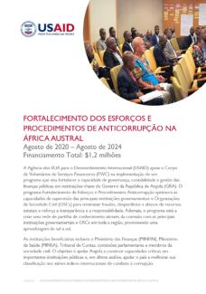 Fortalecimento de Esforços e Procedimentos Anticorrupção na África Austral 