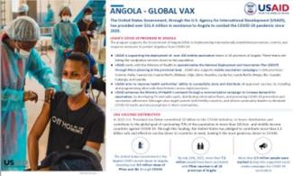 GLOBAL VAX (COVID-19) ASSISTANCE TO ANGOLA