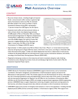 Humanitarian Assistance Overview