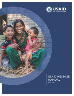 USAID Message Manual 2024