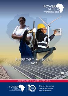 Power Africa Annual Report 2023 French Cover