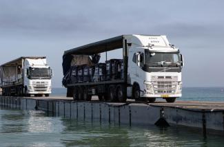 Assistance Arrives in Gaza Through Humanitarian Maritime Corridor