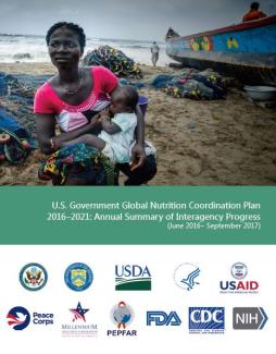 Global Nutrition Coordination Plan - Year 1 cover.