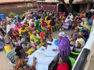 USAID’s WAKILI - Women and Engagement activity bolsters the socioeconomic resilience of women and youth while actively involving female opinion leaders and local authorities in peacebuilding and social cohesion activities in Guinea.