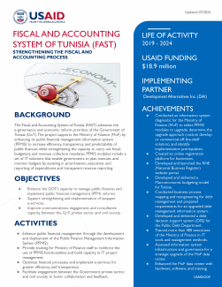 Fiscal and Accounting System of Tunisia