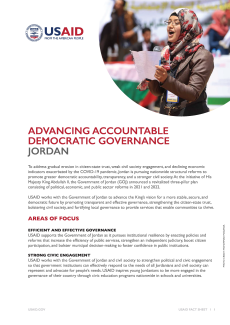 Advancing Accountable Democratic Governance