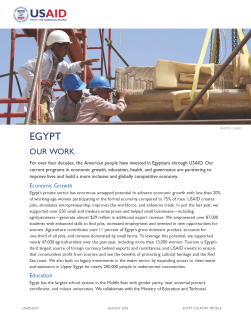 August 2024 - USAID_Egypt Country Profile