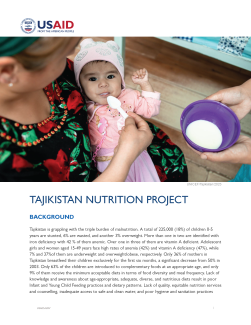 Tajikistan Nutrition Project