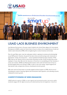 Fact Sheet: USAID Laos Business Environment 