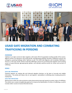 USAID Safe Migration and Combating Trafficking in Persons