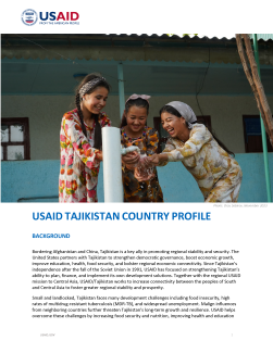 USAID/Tajikistan Country Profile