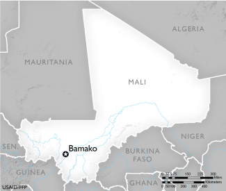 Map of Mali