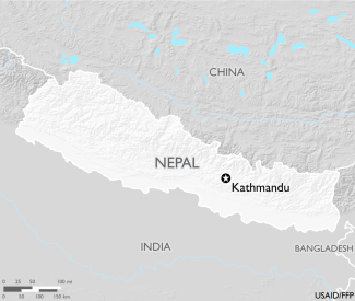 Map of Nepal