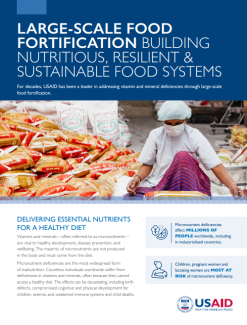 Food Fortification Factsheet