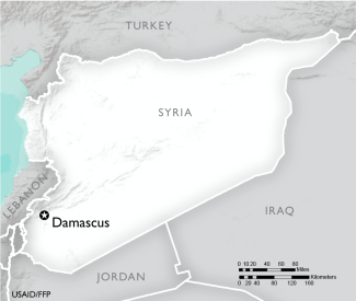 Map of Syria