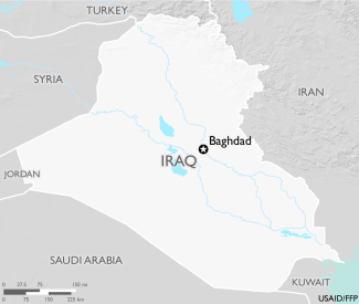 Map of Iraq