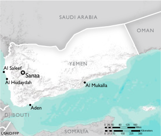 Map of Yemen