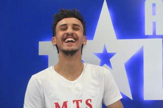 Youssef Salhi, a Moroccan youth from Tangier, was selected along with his theatre troupe to compete on the international "Arabs Got Talent" competition