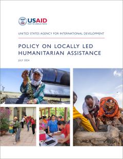 USAID Policy on Locally Led Humanitarian Assistance