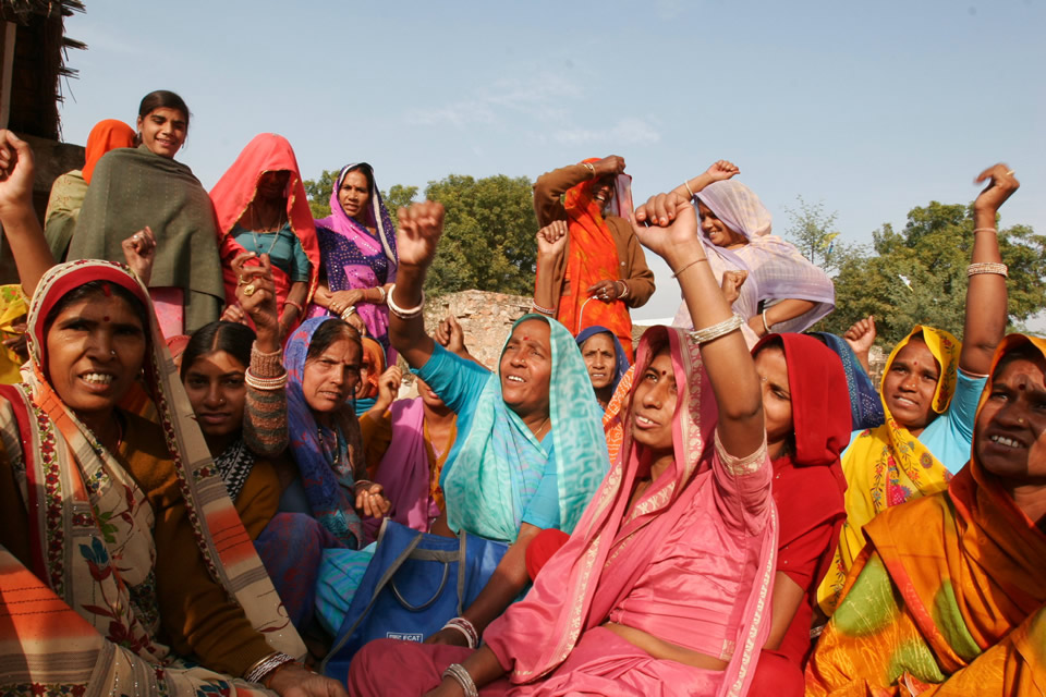 A group celebrates the TB Global Accelerator. Photo credit: USAID