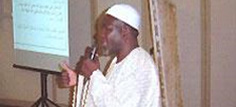 El Hadi Mamadou Traore, member of Malian Islamic High Council, presenting the religious model of advocacy on births spacing.