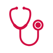 Icon of a stethoscope